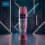 Antitranspirante Spray Above Women Sport Energy Invisible 72h