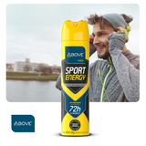 Antitranspirante Spray Above Men Sport Energy Invisible 72h