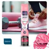 Antitranspirante Spray Maxx Above Women Sport Energy High Performance 72h 250ml