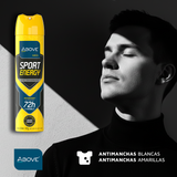 Antitranspirante Spray Above Men Sport Energy Invisible 72h
