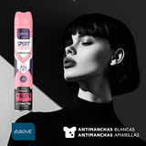Antitranspirante Spray Maxx Above Women Sport Energy High Performance 72h 250ml