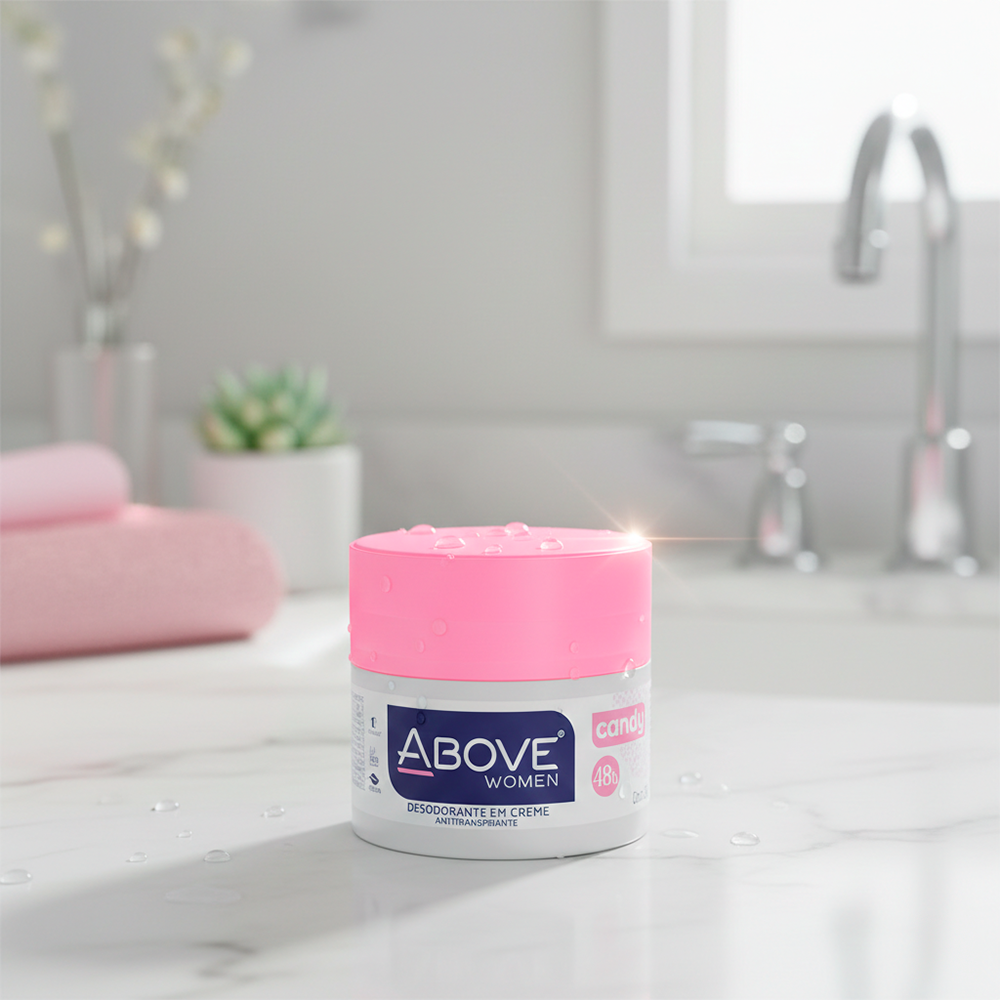 Desodorante en Crema Above Women Candy Protección 48h 50g