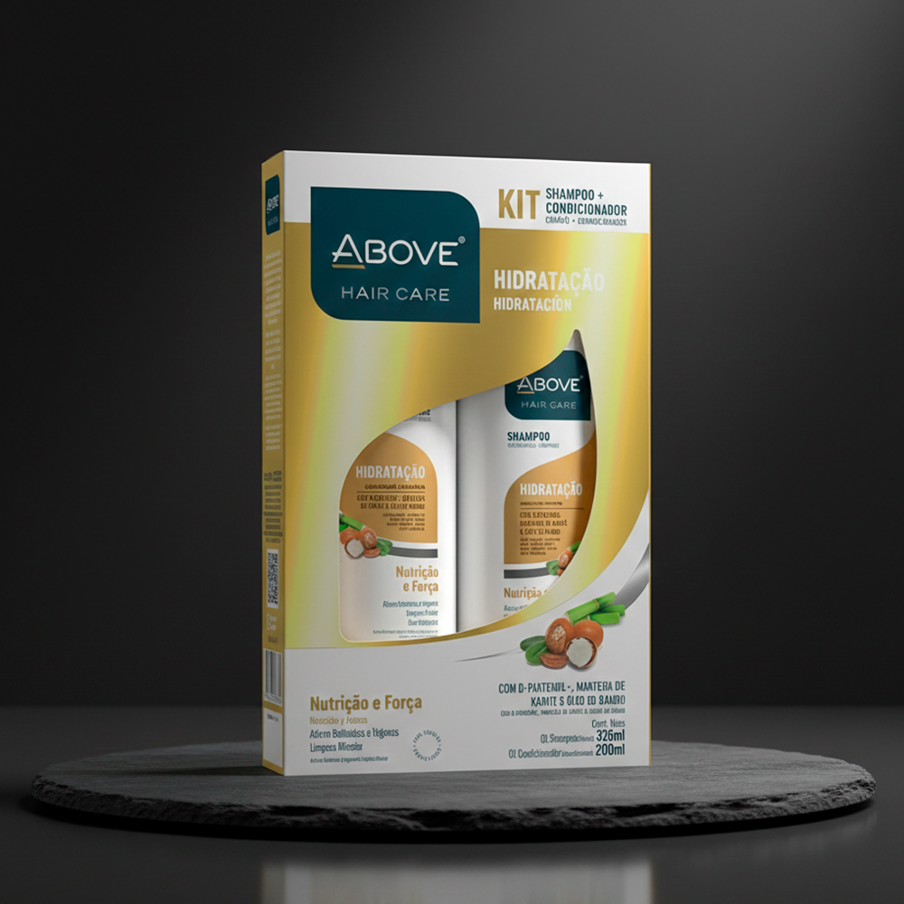 Kit Above Hair Care Hidratación Shampoo + Acondicionador