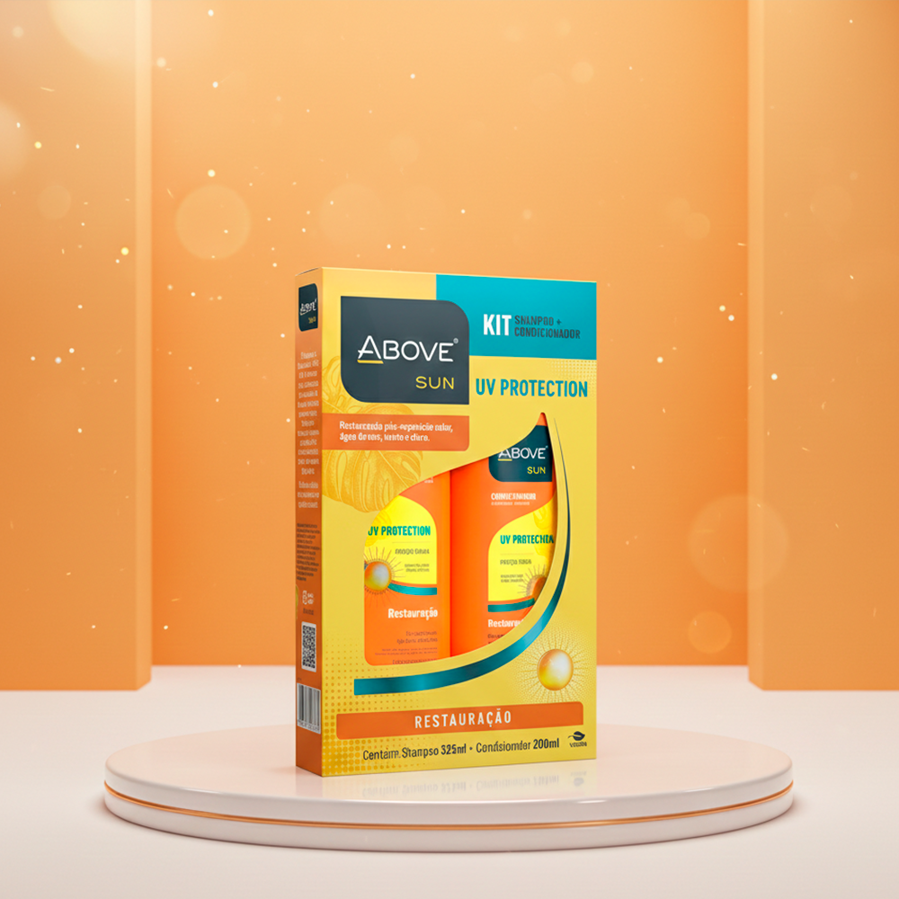 Kit Above Sun UV Protection Restauración Shampoo + Acondicionador