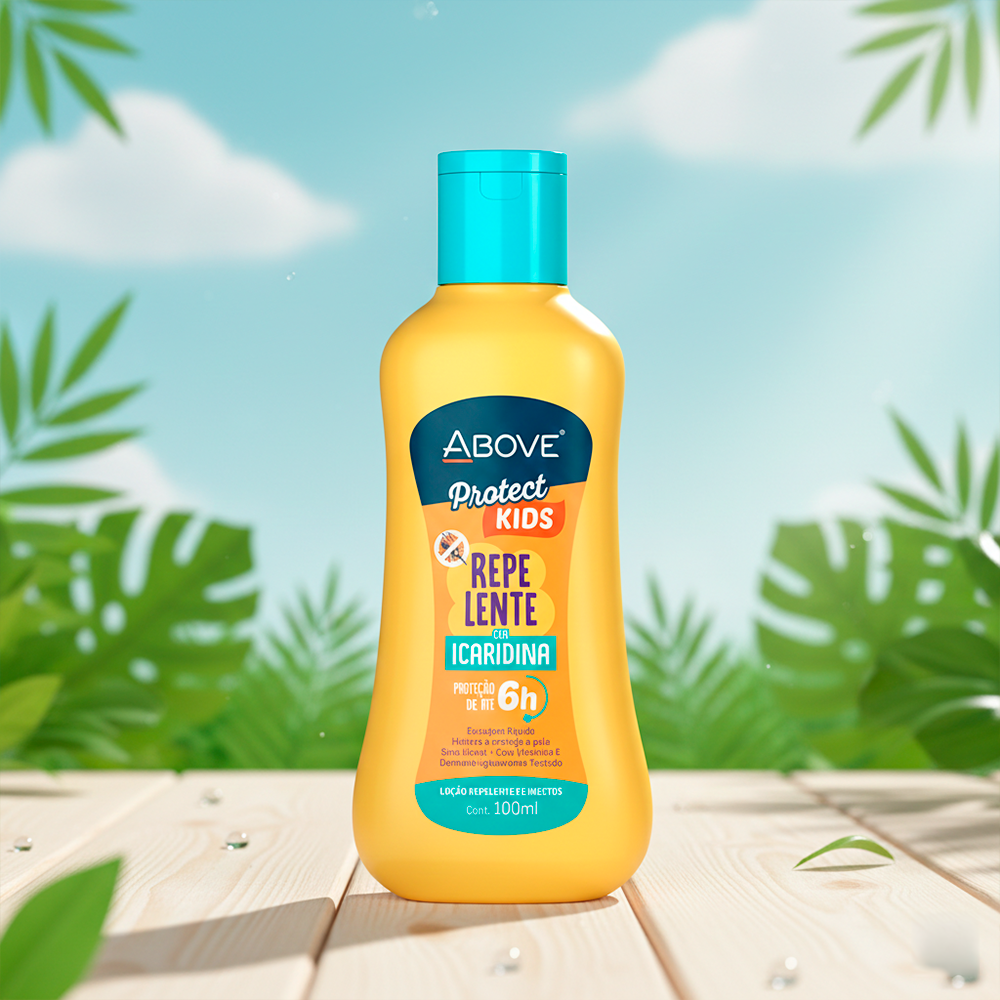 Repelente Infantil Above Protect Kids con Icaridina Protección 6h 100ml
