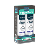 Value Pack Antiperspirant Above Women Cream Original 72h Maximum Protection