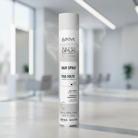 Hair Spray Above Salon Opus Fixa Solto Ligero y Flexible 250ml.