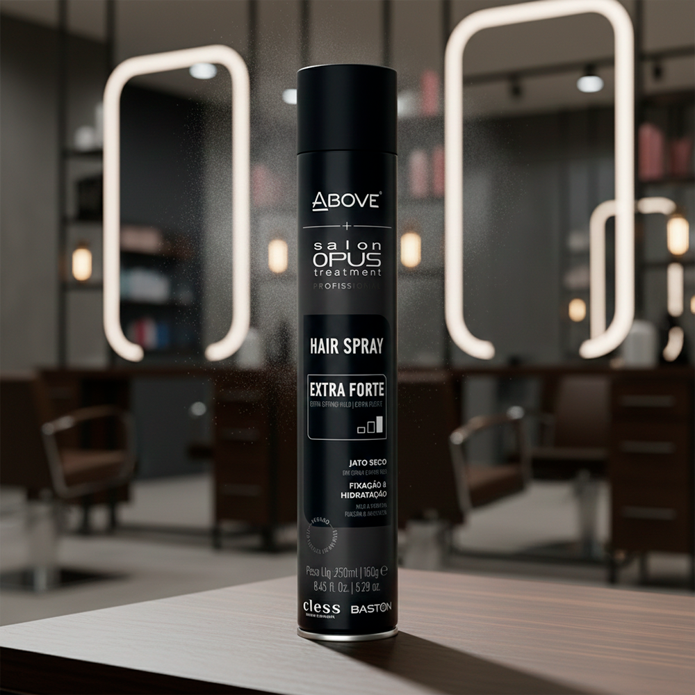 Hair Spray Above Salon Opus Extra Forte Fijación y Hidratación 250ml.