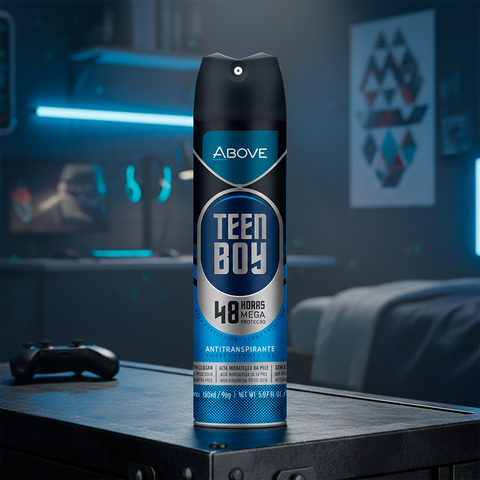 Antitranspirante Spray Above Teen Boy 48h 150ml.