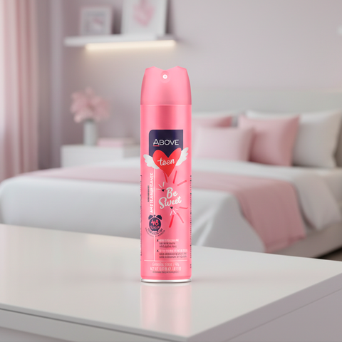 Antitranspirante Spray Above Teen Be Sweet Women 48h 150ml.