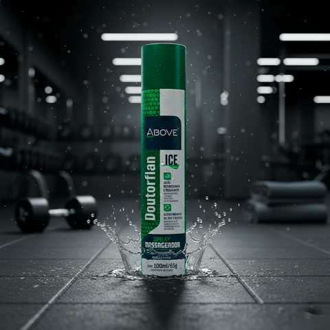Spray Masajeador Above Doutorflan Ice Acción Refrescante 100ml.