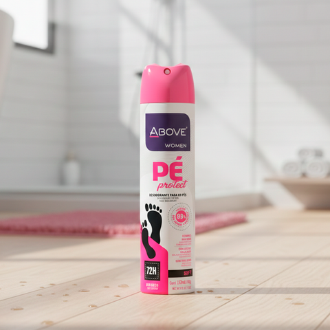 Desodorante de Pies en Spray Above Women Pé Protect Soft 72h 150ml.