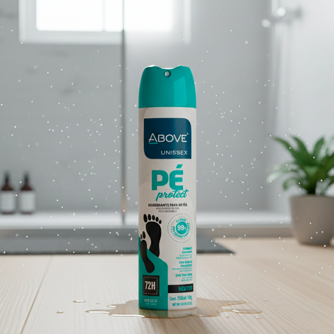 Desodorante de Pies en Spray Above Unissex Pé Protect Neutro 72h 150ml.