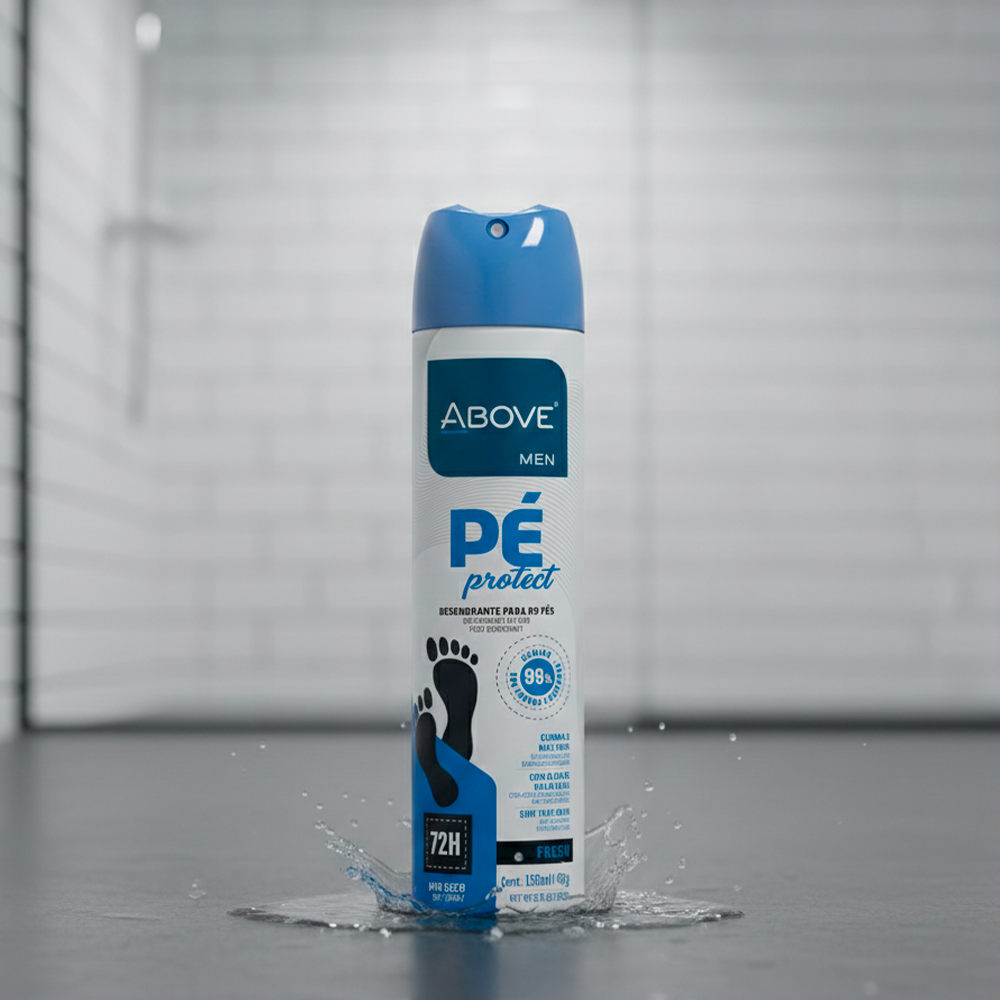 Desodorante de Pies en Spray Above Men Pé Protect Fresh 72h 150ml.