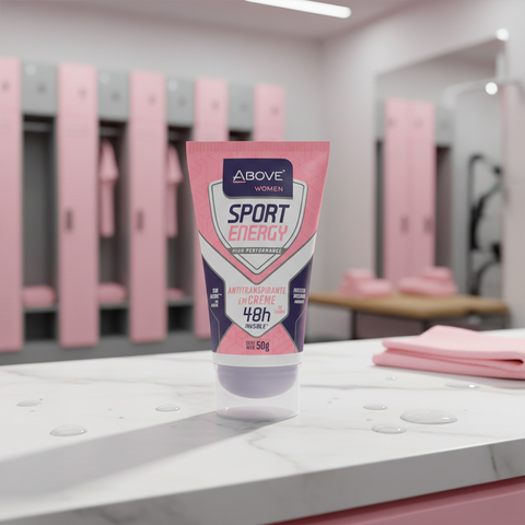 Antitranspirante en Bisnaga Above Women Sport Energy Invisible 48h 50g
