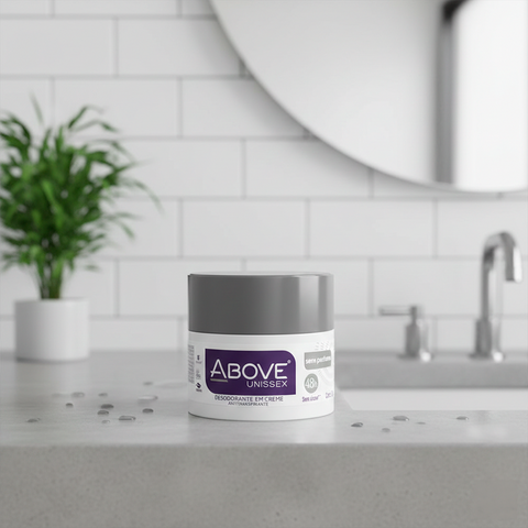 Antitranspirante en Crema Above Unissex Sem Perfume Invisible 48h 50g