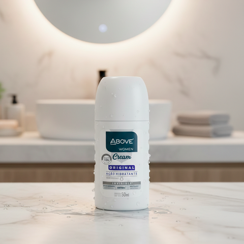 Antitranspirante Roll-on Above Women Cream Original Acción Hidratante 72h 50ml