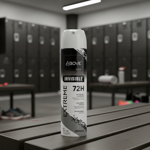 Antitranspirante Spray Above Hombre Extreme Invisible Protección Seca y Duradera 72h 150ml