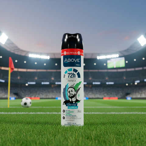 Antitranspirante Spray Above Neymar JR. Hombres Dermaclinical 72h 150ml